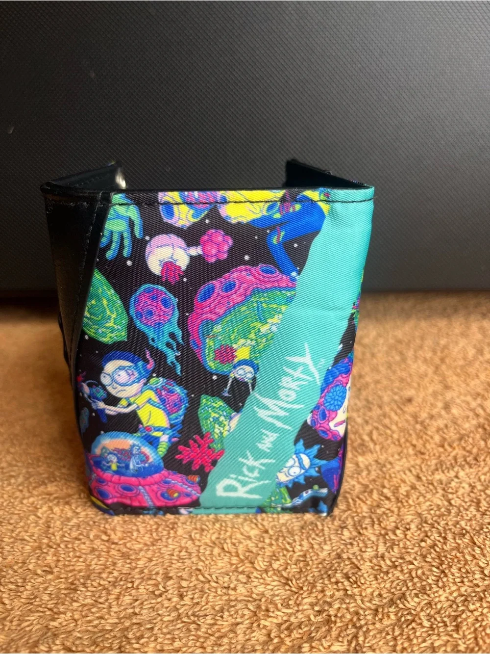 Rick and Morty Psychedelic chain wallet